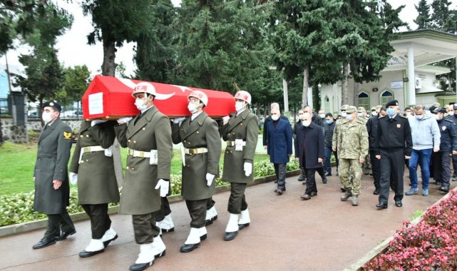 P. Yzb. Ayhan Korkmaz son yolculuğuna uğurlandı