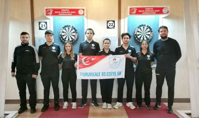 Pamukkaleli dartçılar bölge turnuvasında iddialı