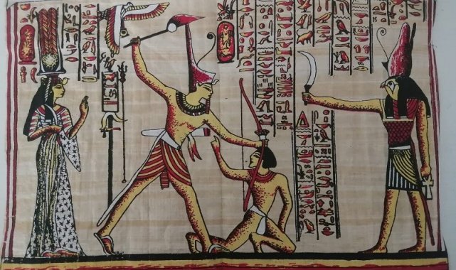 Papirüsü satmaya çalışırken yakalandılar