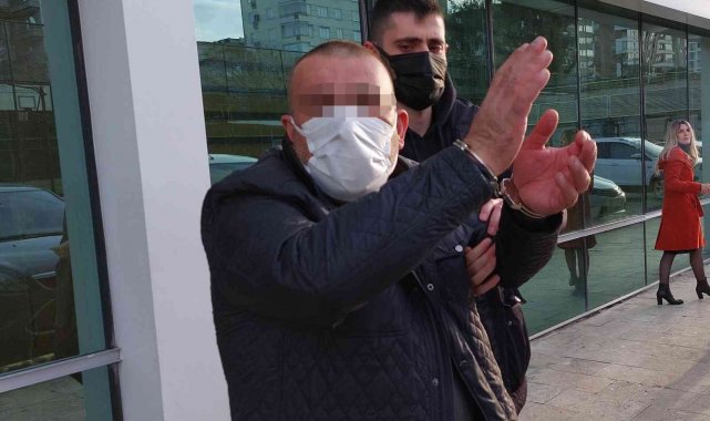 Park halindeki araçtan hırsızlık şüphelisi tutuklandı