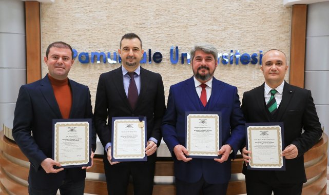 PAÜ öğretim üyelerine İngiltere'den büyük onur