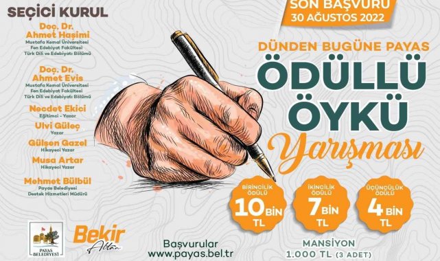 Payas'ı şiirlerle, öykülerle, fotoğraflarla anlatan ödülleri kazanacak