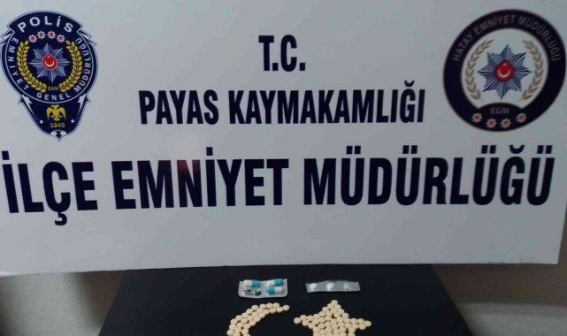 Payas'ta uyuşturucu hap operasyonu: 1 gözaltı