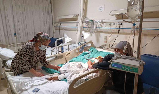 Pitbull saldırısında ağır yaralanan ve doku nakli yapılan Asiye, servise alındı