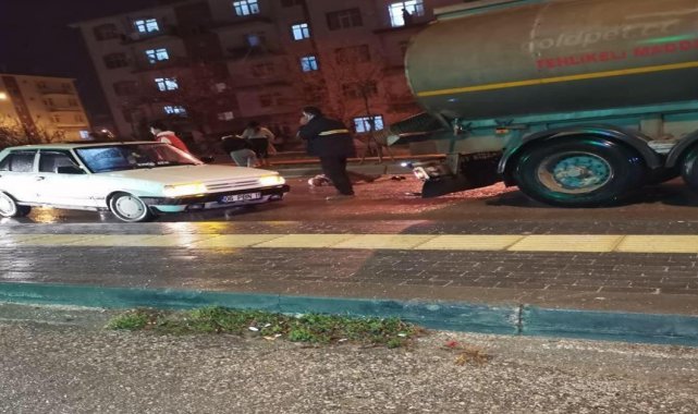 Polatlı&#039;da akaryakıt tankerinin çarptığı yaşlı kadın hayatını kaybetti