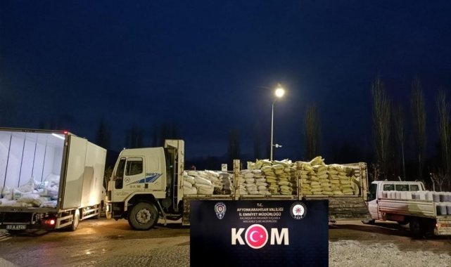 Polis 24 ton sahte sıvı ve katı gübre ele geçirdi