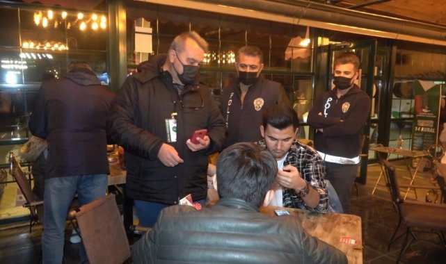 Polis ekipleri 526 farklı iş yeri ve apartta denetim gerçekleştirdi