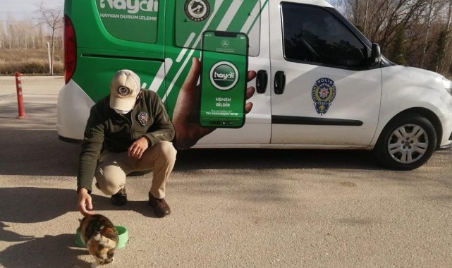 Polis, sokak hayvanlarına sahip çıktı