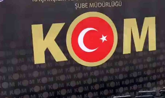 Polisi geçemediler, cephane gibi