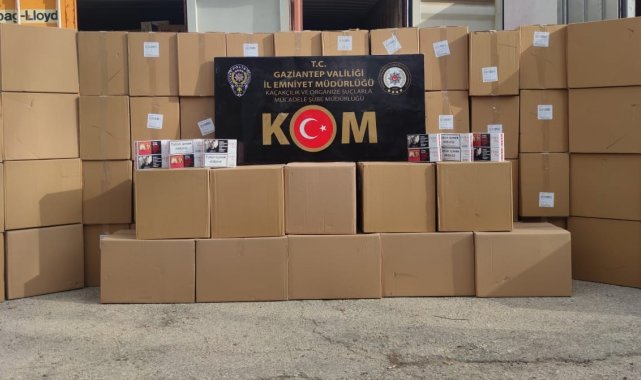 Polisten kargoyla makaron sevkiyatına darbe