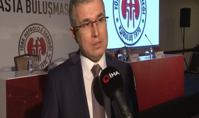 Prof. Dr. Dede: "Evde hemodiyaliz kullanımında, Avrupa'daki 2., dünyada 5. sıradayız"