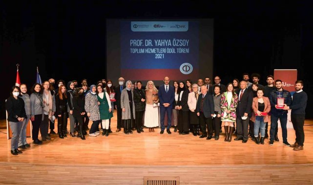 Prof. Dr. Yahya Özsoy Toplum Hizmetleri Ödülleri sahiplerini buldu