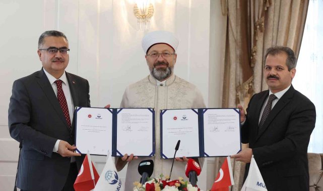 "Bir Hafız Yetiştiriyorum Projesi İş Birliği Protokolü" imzalandı