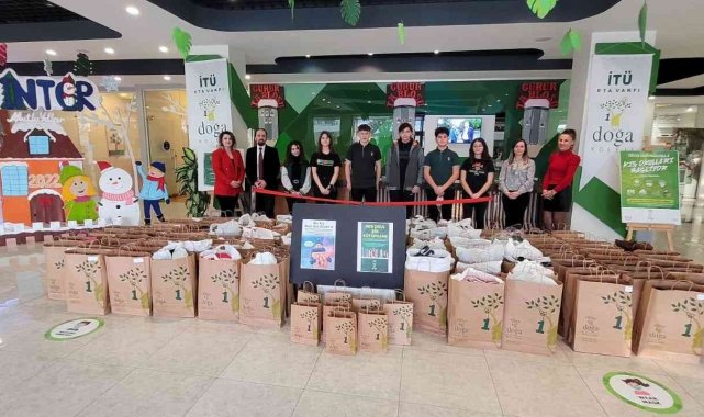 &quot;Bu Kış Beni Sen Giydir&quot; projesi ile 5 bin minik kalp daha ısındı