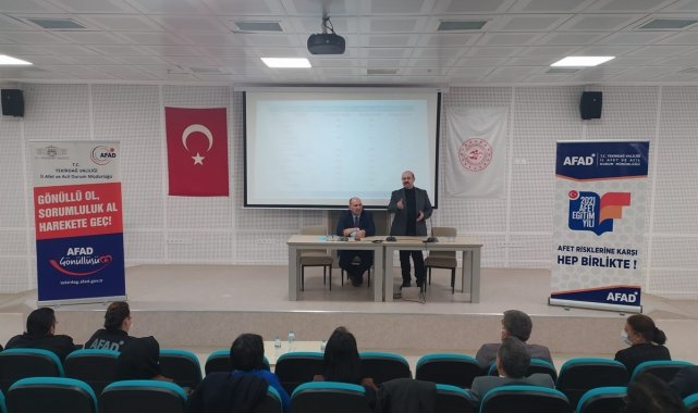 "Genç Sporcular AFAD Gönüllüsü Olsun" toplantısı