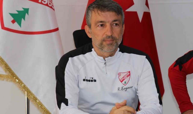 Reha Erginer: "İlk yarıyı iyi bir yerde bitirmek istiyoruz"