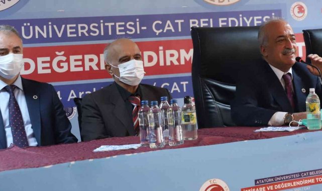 Rektör Çomaklı: "Çat'ın büyümesi ve gelişmesi için ne gerekiyorsa yapmaya hazırız"