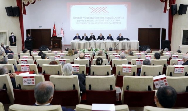 Rektör Çomaklı, üniversite hastaneleri çalıştayına katıldı