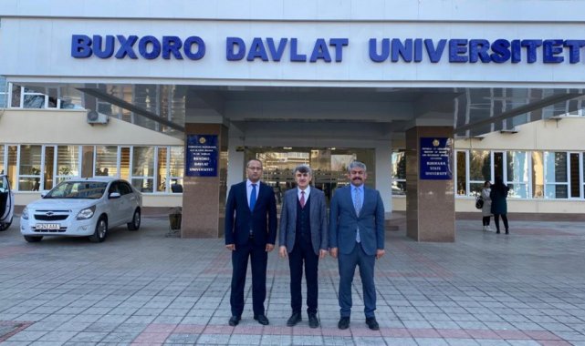 Rektör Kazım Uysal'dan Özbekistan'a ziyaret