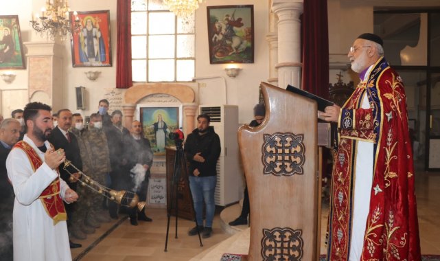 Resulayn'da Süryaniler Noel'i kutladı