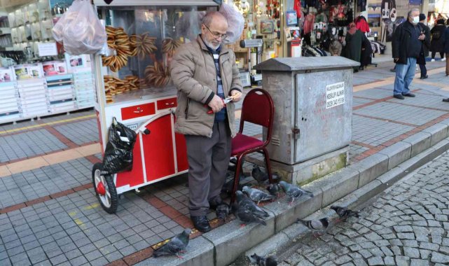 Rize'nin 'Güvercin Babası"