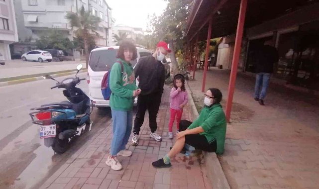 Rus annenin kızı ile birlikte motosiklet turu kazayla bitti