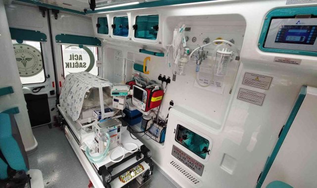 Sağlık Bakanlığının yenidoğan ve obez ambulansları her an göreve hazır