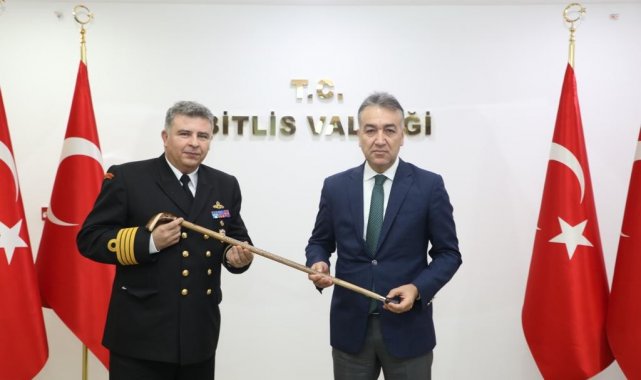 Sahil güvenlikten Vali Çağatay'a ziyaret