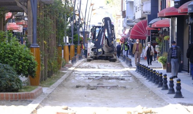 Sakarya Caddesi saha çalışmaları devam ediyor