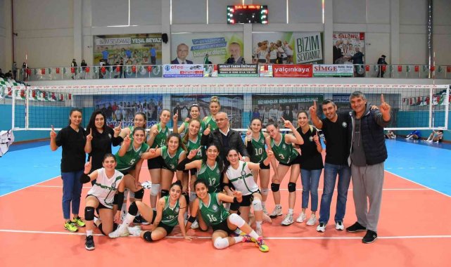 Salihli filede 5. sette kazandı