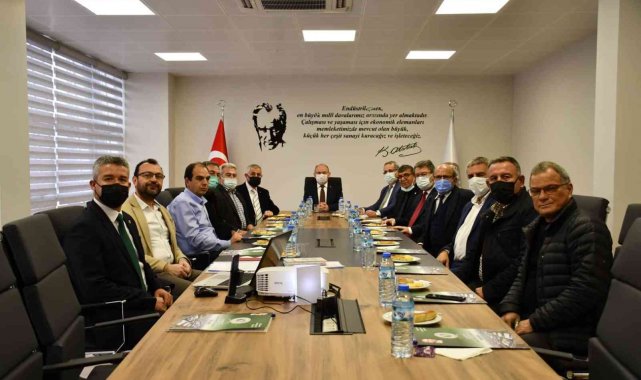 Salihli OSB'de yılın son toplantısı yapıldı