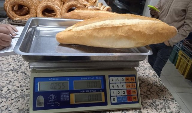 Salihli zabıtadan gramaj denetimi