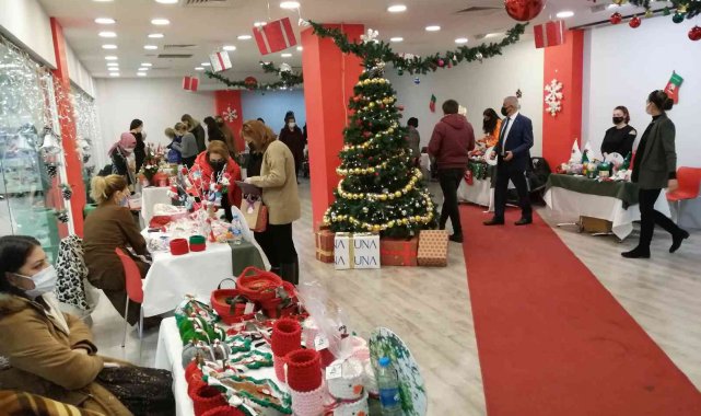 Salihli&#039;de yeni yıl hediyeleri fuarı açıldı