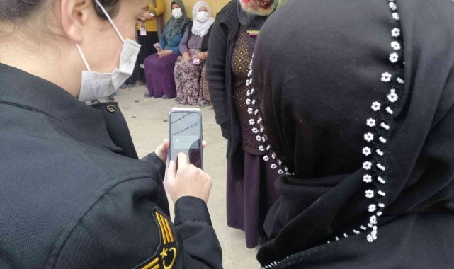 Samsatlı kadınlara KADES anlatıldı