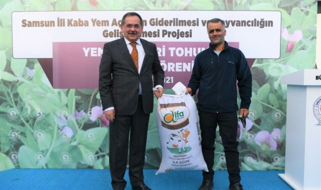 Samsun&#039;da 2021&#039;de 4 bin 758 çiftçiye destek