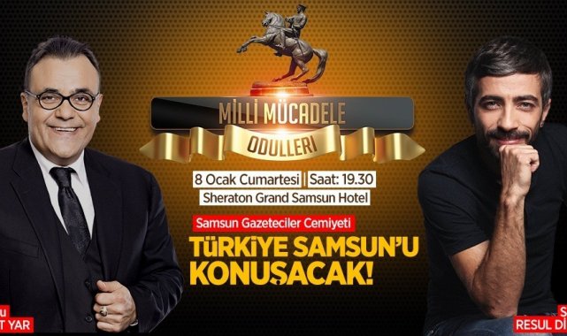 Samsun'da 'Milli Mücadele Ödülleri' verilecek