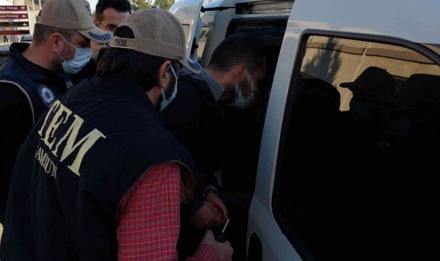 Samsun'da DHKPC operasyonunda gözaltına alınan 1 kişi adliyeye sevk edildi