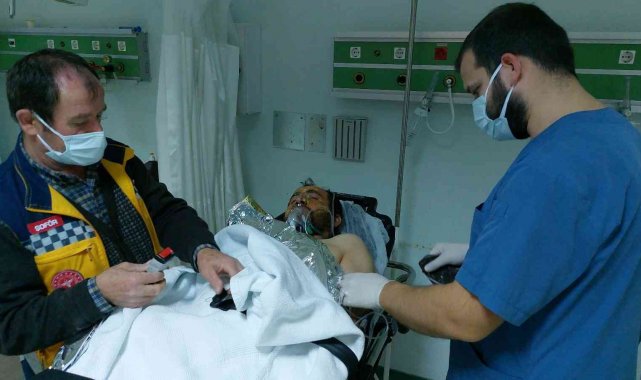 Samsun'da ev yangını: 1 ölü, 1 yaralı