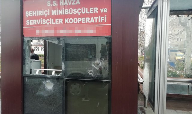 Samsun'da minibüs durağına silahlı saldırı: 4 yaralı