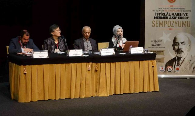 Samsun&#039;da &quot;İstiklâl Marşı ve Mehmed Âkif Ersoy Sempozyumu&quot;