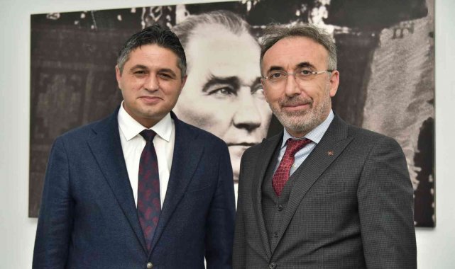 Sanayi Bölgeleri Genel Müdürü Turan'dan Aliağa Belediyesine ziyaret