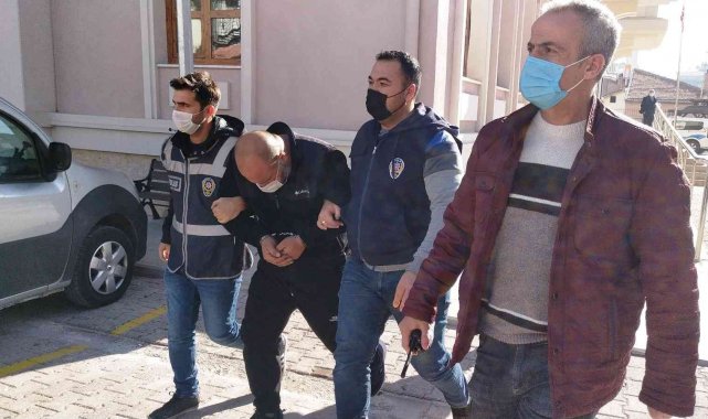 Sanayide 200 bin liralık motor parçası çalan şüpheli polisten kaçamadı