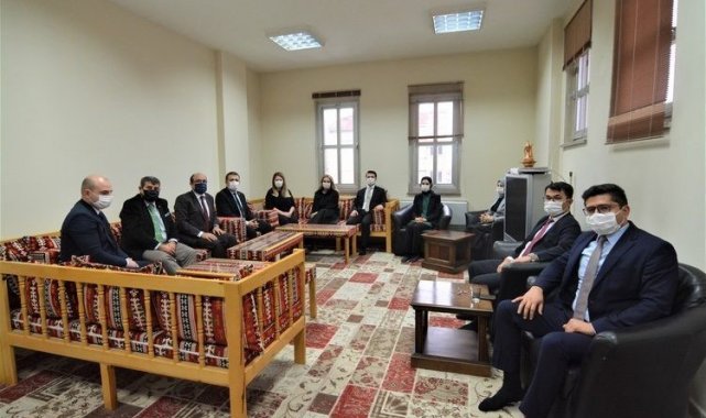 Sandıklı protokolünden hakim ve savcılara ziyaret