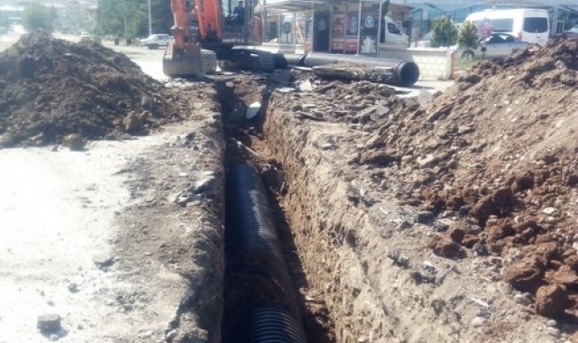 Sandıklı'da yeni sanayi sitesinde alt yapı çalışmaları sona erdi