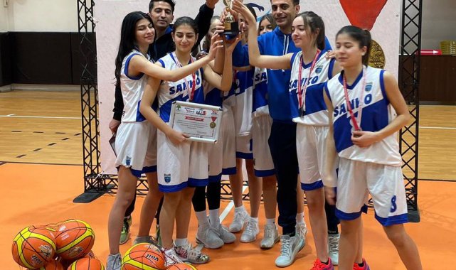 SANKO Okulları Genç Kızlar Basketbol Takımı İl Birincisi Oldu