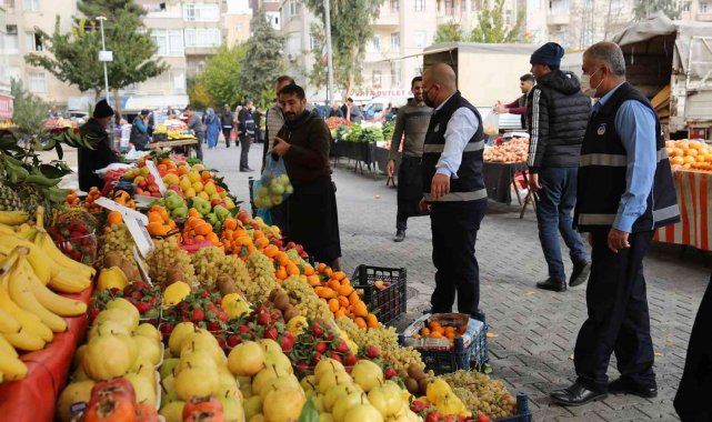 Şanlıurfa'da zabıtalar pazar yerlerine denetim