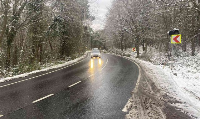 Sarıyer beyaza büründü