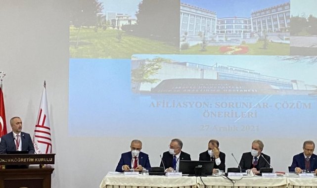 SAÜ Rektörü Savaşan, YÖK Çalıştayına katıldı