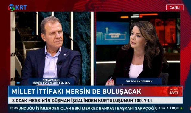 Seçer: &quot;Tüm halkımızla beraber 3 Ocak&#039;ta Mersin Metrosu&#039;nun temelini atacağız&quot;