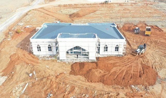 Şehit Fethi Sekin Külliyesi inşası hızla ilerliyor